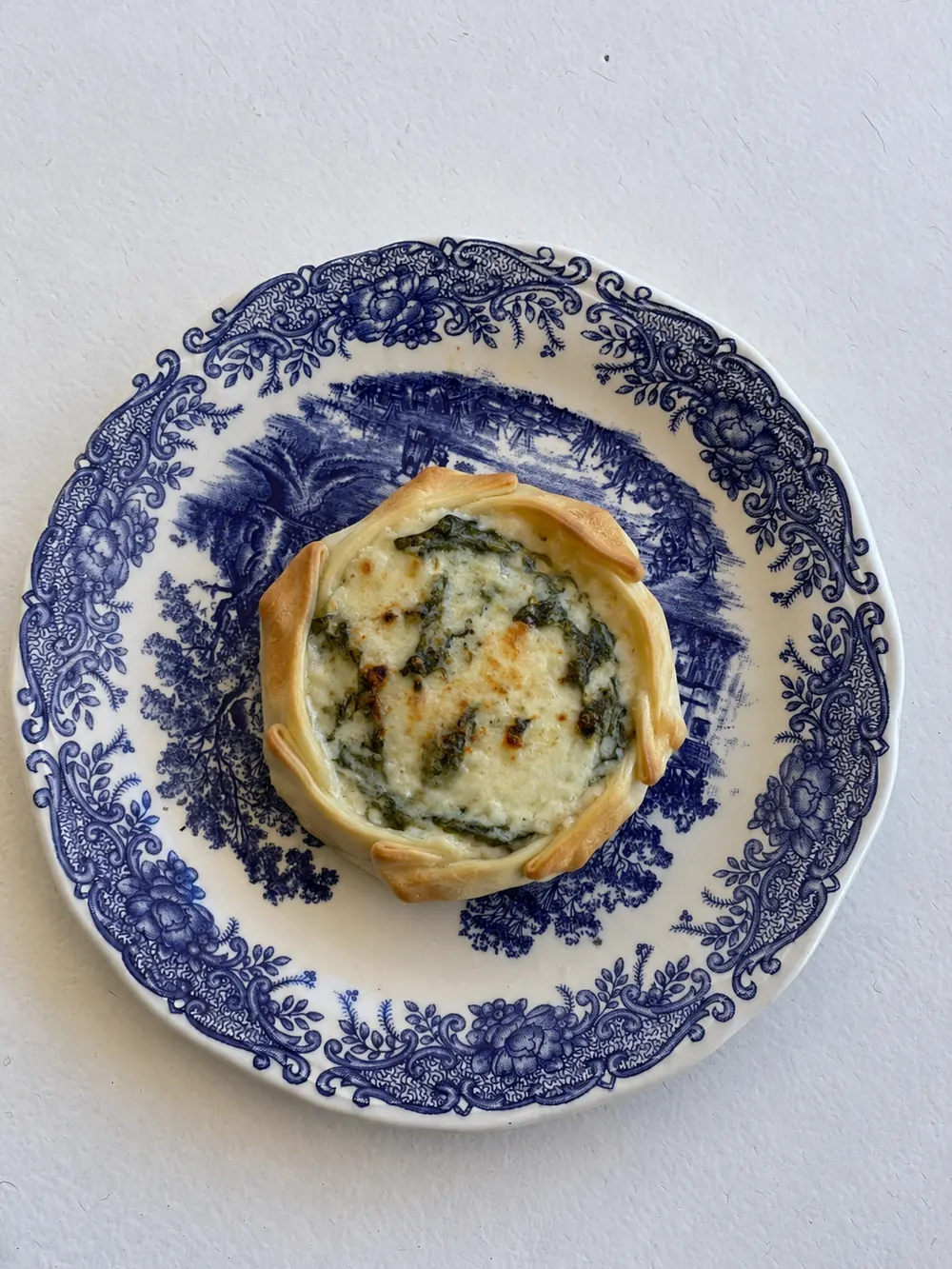 Canastita - Verdura c/salsa bechamel